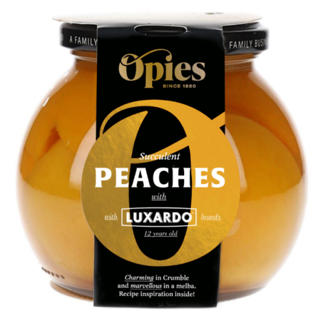 Opies Peaches w Aged Brandy 460g