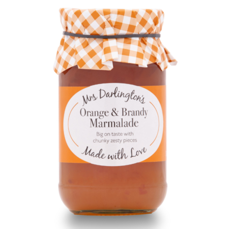 Mrs Darlington's Thick Cut Marmalade w Brandy 340g